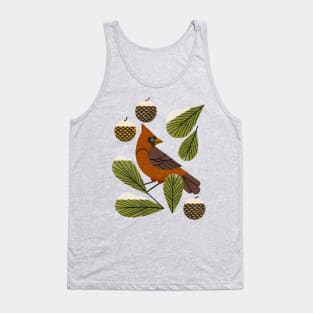 Winter Cardinal Tank Top